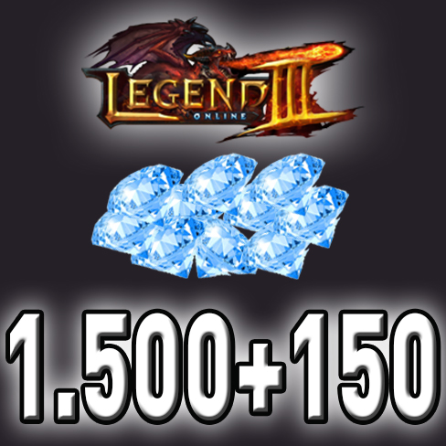 Legend Online 1500 +150 Elmas