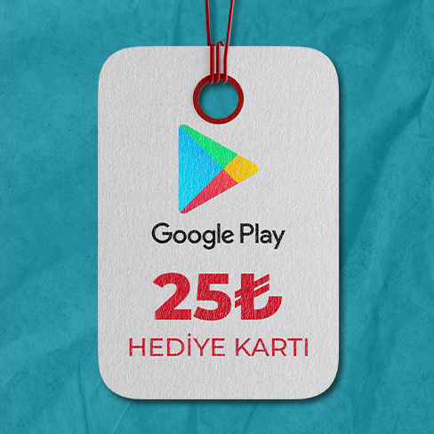 Azar Google Play Hediye Kodu 25TL