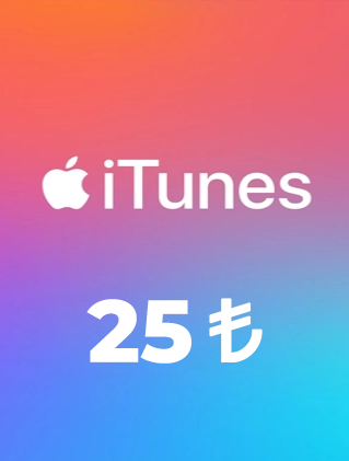 ITunes Apple Store 25 TL