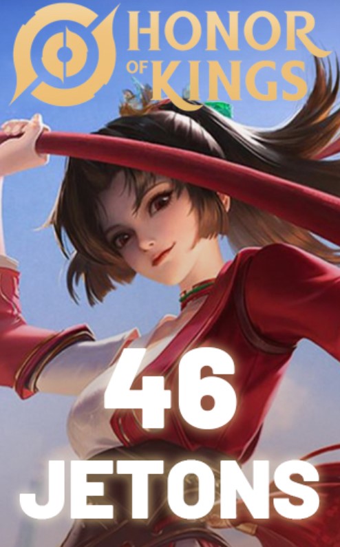 Honor of Kings 46 Jetons (GLOBAL)