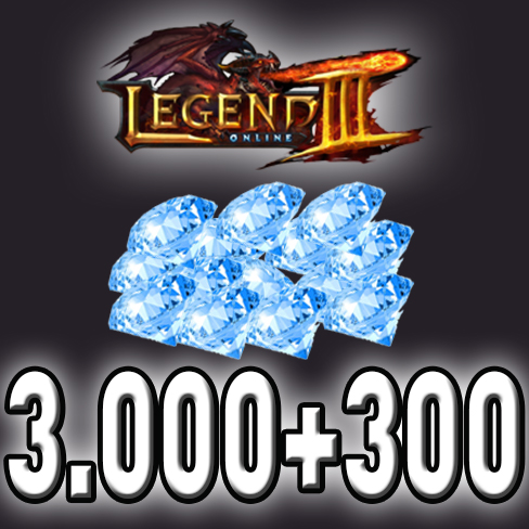Legend Online 3000 + 300 Elmas