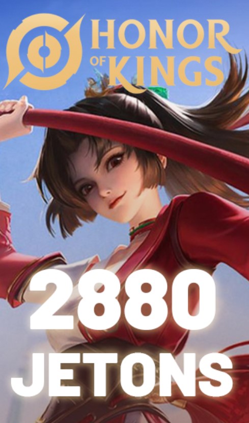 Honor of Kings 2880 Jetons (GLOBAL)