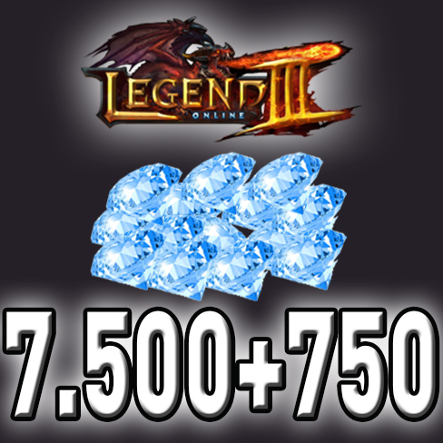 Legend Online 7500+750 Elmas
