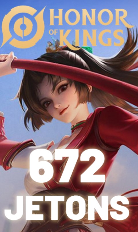 Honor of Kings 672 Jetons (GLOBAL)