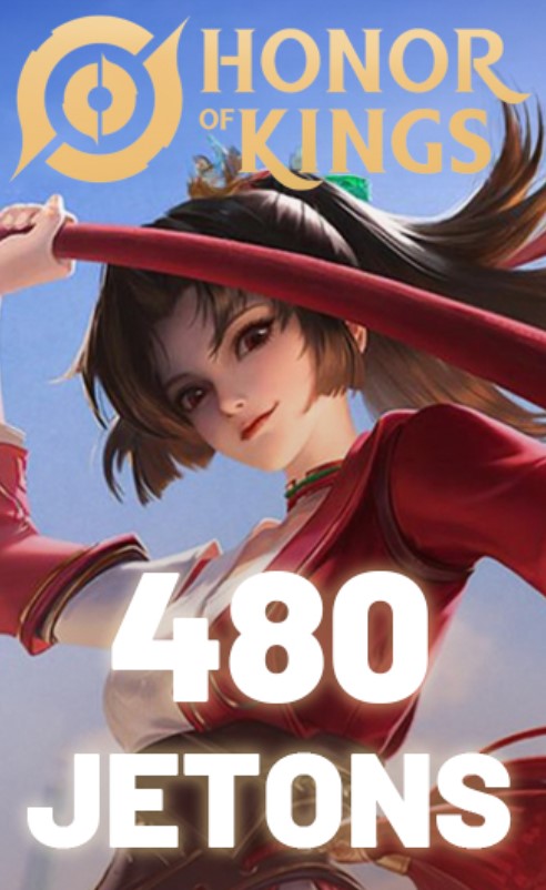Honor of Kings 480 Jetons (GLOBAL)